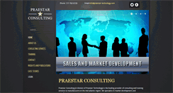 Desktop Screenshot of praestar-consulting.com