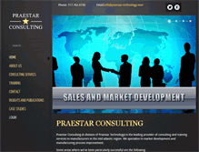 Tablet Screenshot of praestar-consulting.com